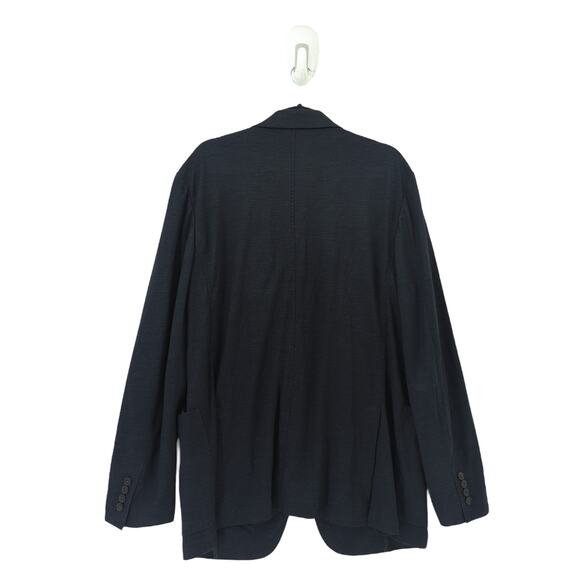 Canali Men US 48 Impeccabile Wool Blend Sports Blazer Blue Micro Check NEW FLAW - Picture 12 of 13